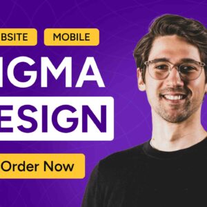 I will do figma website design, figma landing page